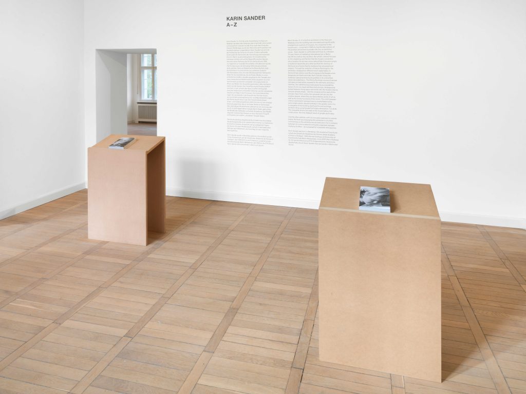 Haus am Waldsee 2019 Karin Sander A – Z